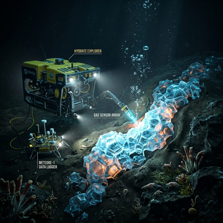 Methane Hydrates: The Deep Ocean’s Ticking Climate Bomb