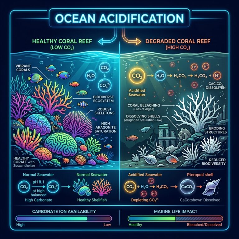 Ocean Acidification and the Decimation of Marine Calcifiers