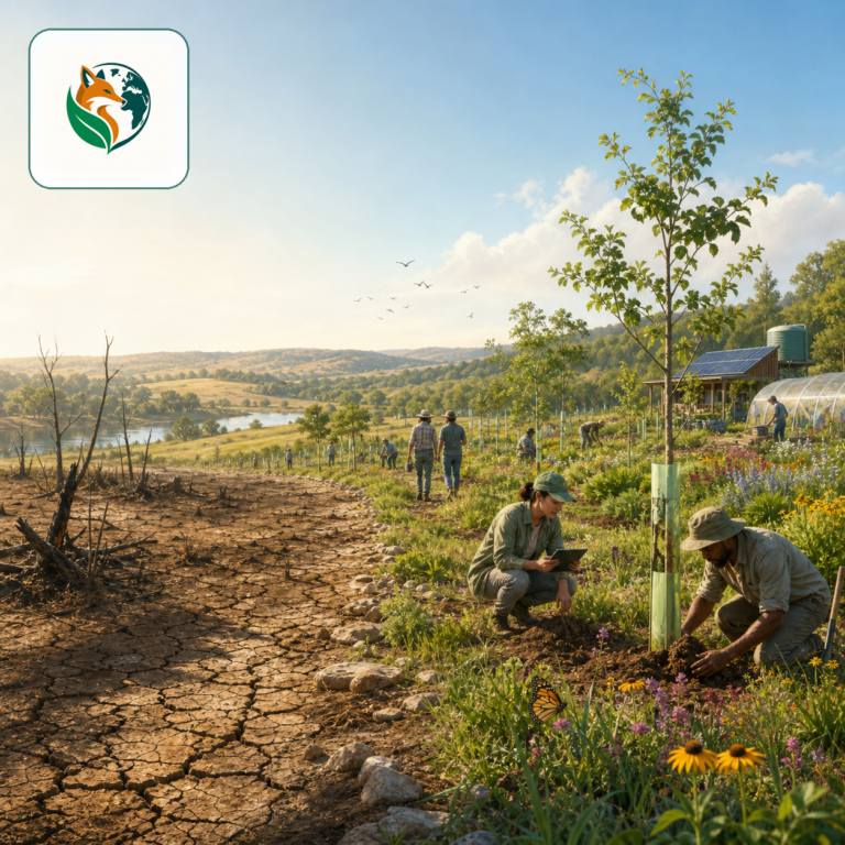 Land Restoration Moves From Nature Project to Climate Strategy
