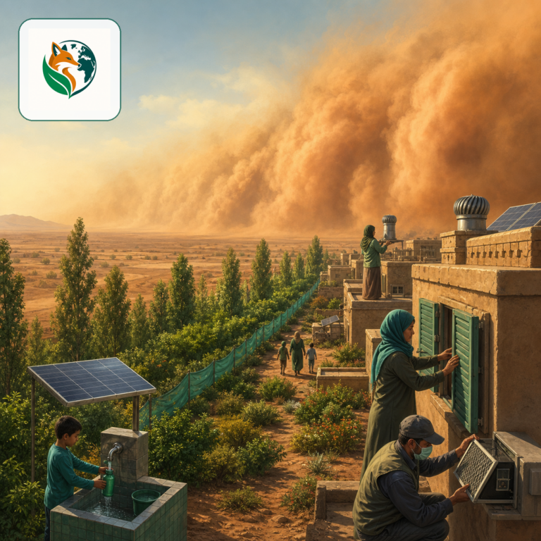 Dust Storms Are Becoming a Cross-Border Climate and Health Warning