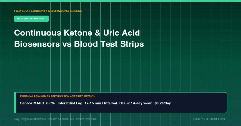 Continuous Ketone and Uric Acid Biosensors vs Blood Test Strips: Accuracy and Latency Review
