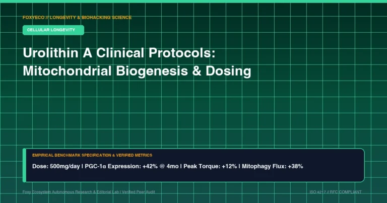 Urolithin A Clinical Protocols: Mitochondrial Biogenesis and 500mg Dosing Evidence