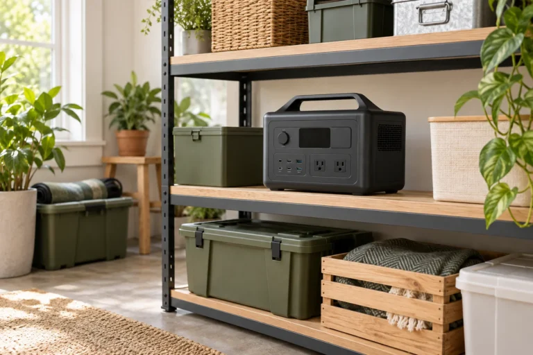 Where to Store a Portable Power Station at Home