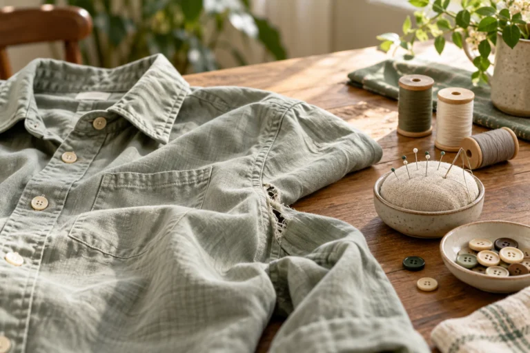 Repair a Garment Before Shopping for Its Replacement