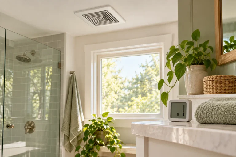 Bathroom Moisture: Make the Exhaust Fan Part of the Routine